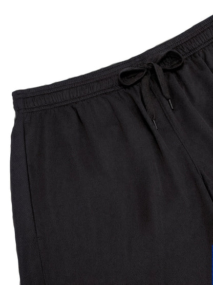 Shorts de sport à séchage rapide pour homme avec poches et taille ajustable – Shorts de training, running et salle de sport légers et coupe ample pour hommes et adolescents, 100 % polyester, couleurs unies, lavables en machine, lot de 10 en gros