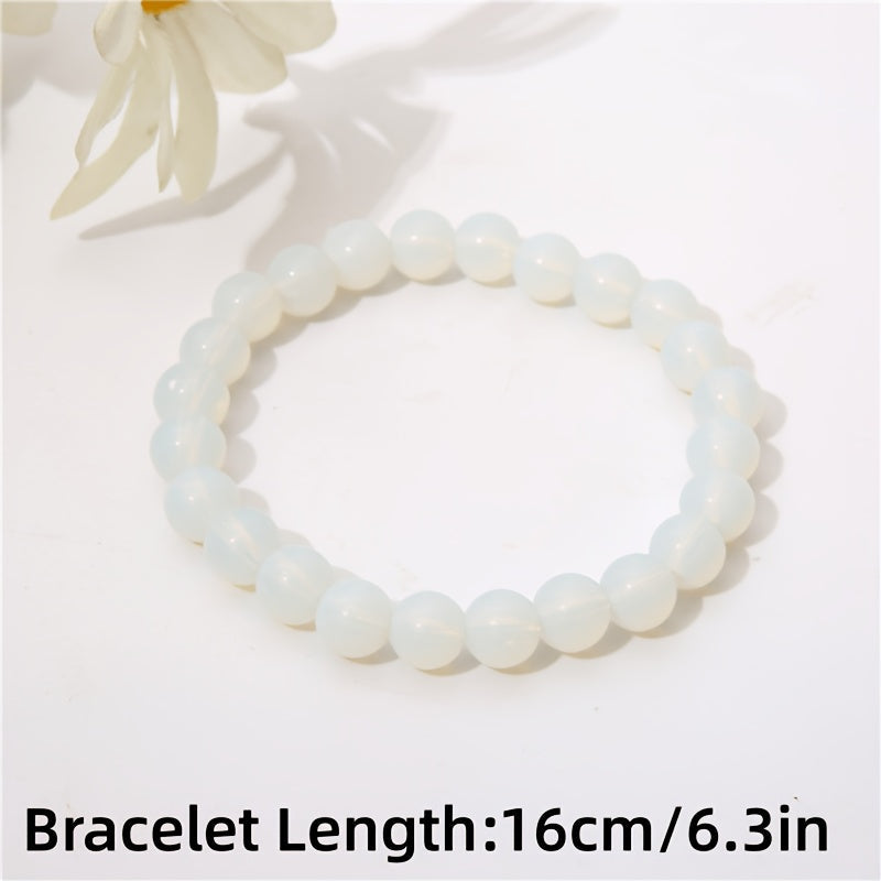 Lot de 20 bracelets bohèmes en perles de verre pour femme – Joncs élastiques empilables faits main et colorés de 8 mm, bijoux de plage estivaux multicouches, parfaits pour les vacances, les fêtes, le quotidien et les cadeaux