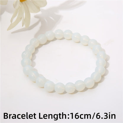 Lot de 20 bracelets bohèmes en perles de verre pour femme – Joncs élastiques empilables faits main et colorés de 8 mm, bijoux de plage estivaux multicouches, parfaits pour les vacances, les fêtes, le quotidien et les cadeaux