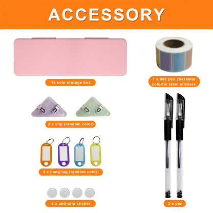 Grande caisse verrouillable avec plateau à monnaie – Coffre de sécurité en métal avec 6 accessoires pour caisse enregistreuse, maison, bureau et entreprise, 6 couleurs, options de verrouillage à clé et à combinaison