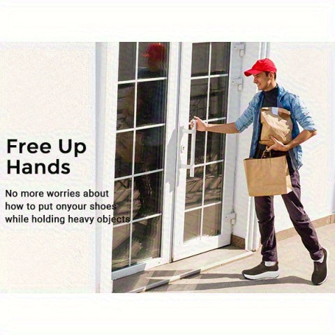 Baskets sans lacets pour hommes – Bout large, semelle zéro drop, chaussures de marche en maille coussinée pour un usage décontracté et quotidien – Semelle en caoutchouc, modèle à enfiler (US 8–13,5)