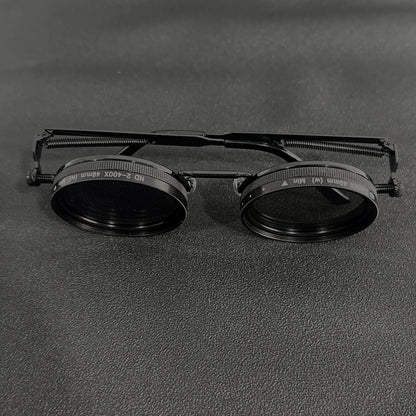 Lunettes Steampunk vintage pour homme – Luminosité réglable, monture en alliage, verres interchangeables dégradés noir et gris, accessoire de mode bohème pour fêtes et usage quotidien