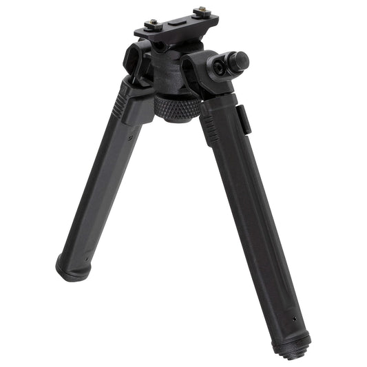Bipied MAG M-LOK – Bipied pliable léger en alliage d'aluminium pour la chasse et le tir, déploiement rapide, pieds en caoutchouc antidérapants, noir et terre sombre mate (FDE), compatible avec les garde-mains M4 AR15 M-LOK
