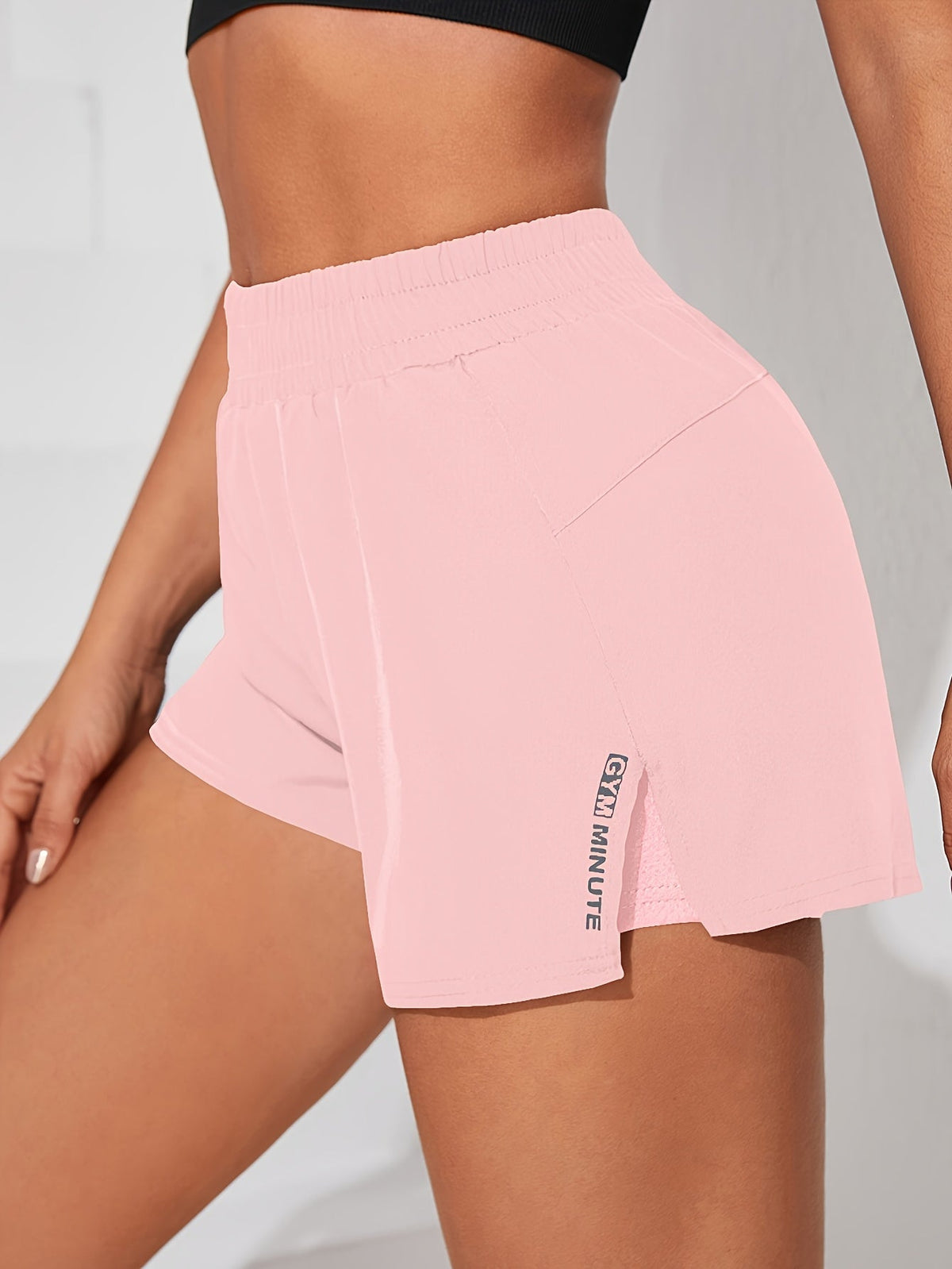 Short de yoga pour femme avec poche – Short de sport décontracté, extensible et opaque pour l'entraînement, la gym, la course à pied, printemps, été, automne