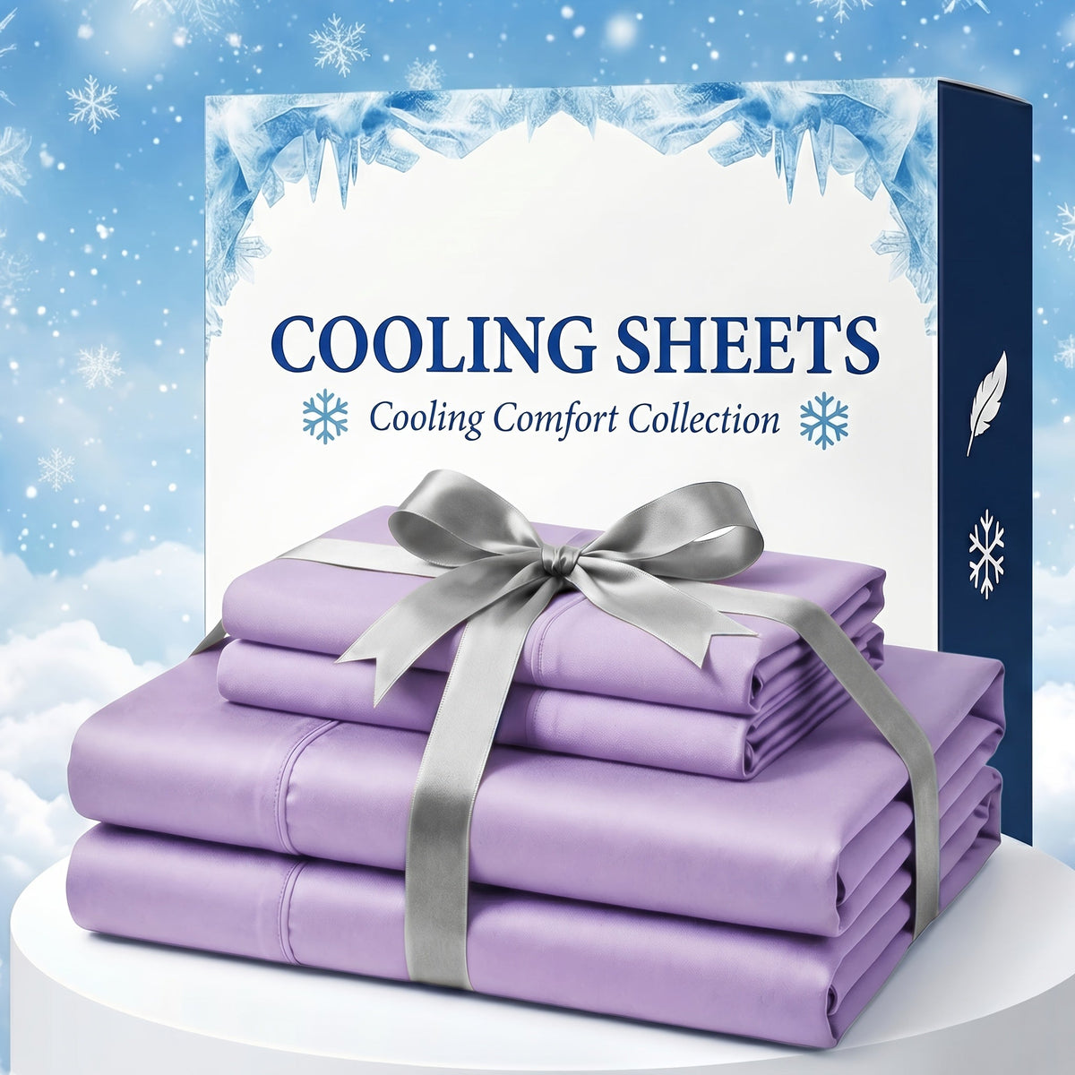 Parure de draps en fibre de bambou, poches extra profondes, rafraîchissants et respirants – Draps de luxe qualité hôtel, doux et infroissables, 11 couleurs, formats Twin, Full, Queen, King, gris foncé, blanc, bleu marine, lavande