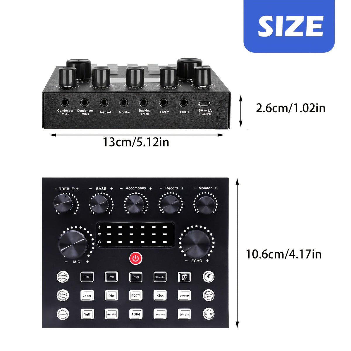 Kit d'enregistrement avec microphone à condensateur et carte son BM800 – Pack studio à domicile pour podcasting, streaming, voix off et musique, compatible avec PC, smartphone et tablette, plusieurs modèles disponibles