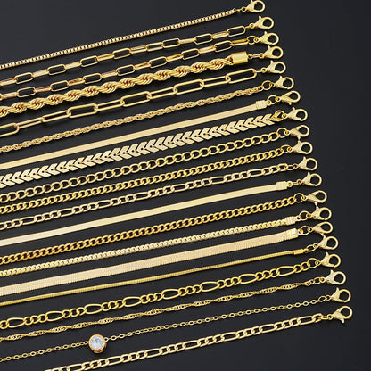 Lot de 20 bracelets empilables pour femme – Joncs superposables géométriques en métal torsadé style bohème serpent, bijoux de poignet vintage chic pour le quotidien, les fêtes, les vacances et les rendez-vous, cadeau de fête pour elle