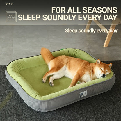 Lit orthopédique pour chien et chat, matelas pour animaux confort toutes saisons, surface anti-humidité, fond antidérapant, housse lavable, adapté aux chiens et chats de petite, moyenne et grande taille, tailles disponibles : S, M, L, XL, XXL