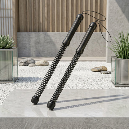 Ensemble de 2 cordes de combat sans fil pour gym à domicile, renforcement des bras, cardio, entraînement musculaire, exercice à faible impact, équipement de fitness pour hommes et femmes