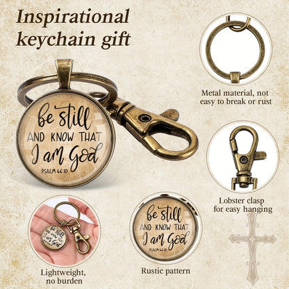 Lot de 18 porte-clés chrétiens en gros – Versets bibliques, citations inspirantes et porte-clés religieux, cadeaux basés sur la foi pour l'école du dimanche, pasteurs, événements religieux et baptêmes