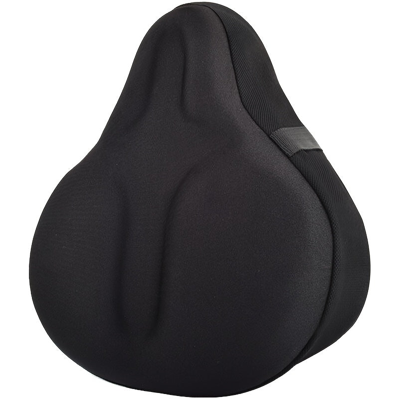 Housse de selle de vélo imperméable en silicone, ajustement universel 27 cm x 30 cm, protection rembourrée extra large pour VTT, vélo de route, vélo électrique et selle de moto
