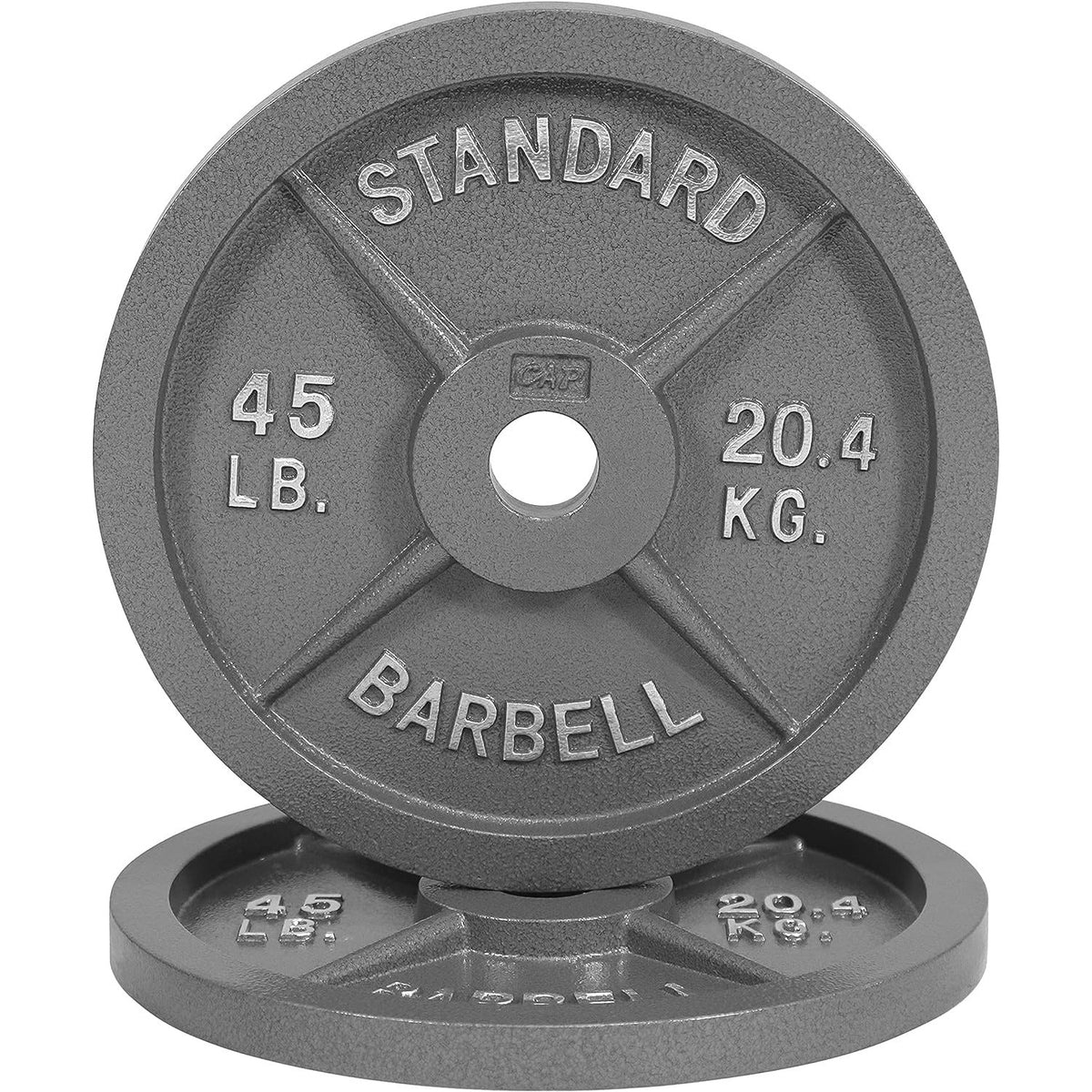 Disques de musculation en fonte, alésage 2 pouces, finition émaillée, pour musculation, haltérophilie, powerlifting, home gym, barre olympique, 2,5, 5, 10, 25, 35, 45, 100 lb