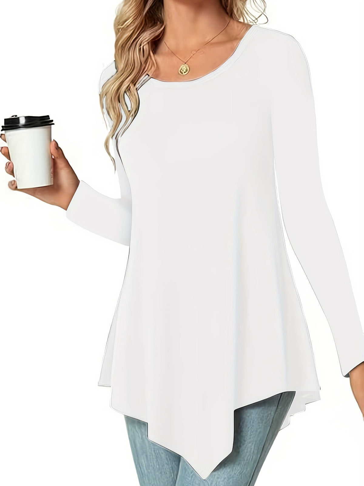 Women's Casual Long Sleeve Tie-Waist Dress Shirt – Flowy Button-Down Blouse with Waist Tie, Relaxed Fit Tunic Top for Women S M L XL XXL