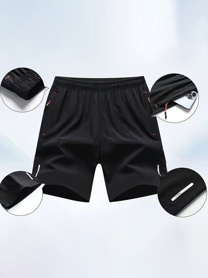 Lot de 5 shorts de sport pour homme, couleurs assorties – Shorts de sport respirants, extensibles et à séchage rapide pour la salle de sport, la course, l'entraînement et le quotidien, tailles S à XXL jusqu'à 100 kg