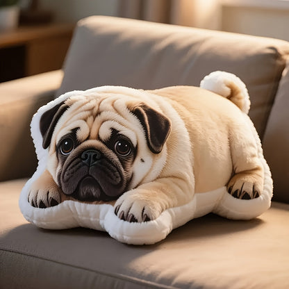 Coussin personnalisé pour animal de compagnie imprimé en 3D à partir d'une photo - Coussin câlin personnalisé à la forme de votre animal, peluche douce pour les amoureux des chiens et des chats, cadeau d'anniversaire ou souvenir, 2 tailles (25 cm / 40 cm)