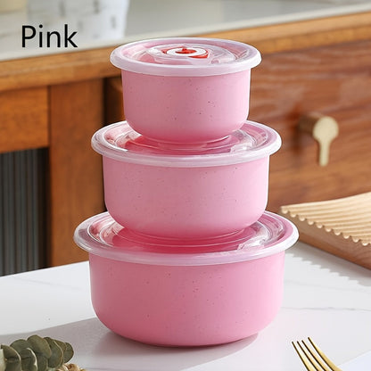 Ensemble de 3 ou 4 récipients hermétiques pour réfrigérateur - Boîtes de rangement en plastique grande capacité pour fruits, légumes, viande, œufs, restes - Empilables, sans BPA, faciles à nettoyer, conservation fraîcheur