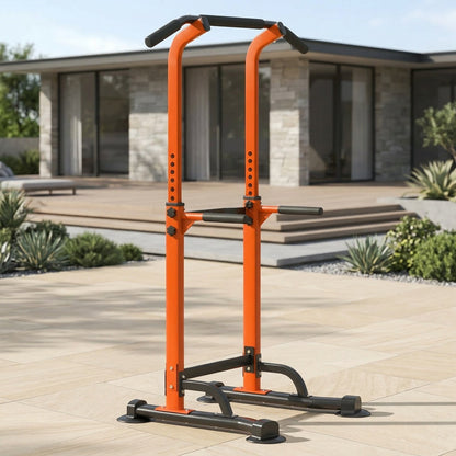 Station de musculation avec barre de traction, 10 hauteurs réglables, capacité de 150 kg, entraînement complet du corps pour salle de sport à domicile – Rose Noir Rouge Jaune Bleu Orange Vert
