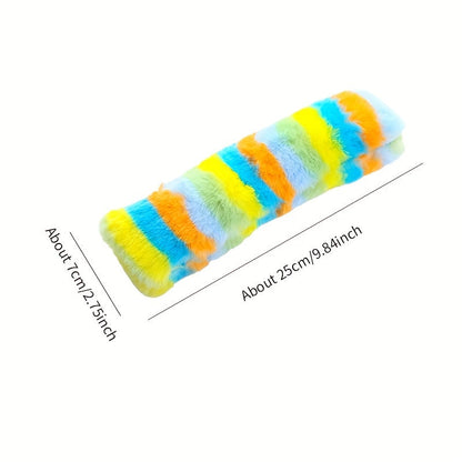 Ensemble de jouets interactifs pour chat – Lot de coussin en peluche, jouet à mâcher et jouet sonore pour chatons et chats d'intérieur, kit de jeu doux et résistant aux morsures