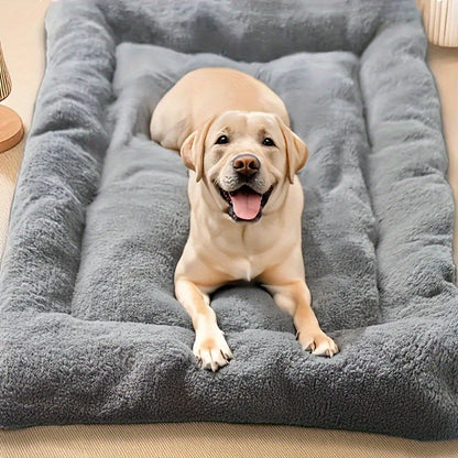 Panier pour chien et chat extra large – Coussin canapé pour animaux en polyester ultra-doux et épais pour chiens et chats de petite, moyenne et grande taille, tapis rectangulaire adorable