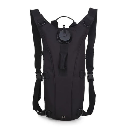 Hydration Backpack with 101oz Water Bladder Tactical Lightweight Hiking Pack Adjustable Straps Large Capacity for Hiking Biking Running Climbing Black Green