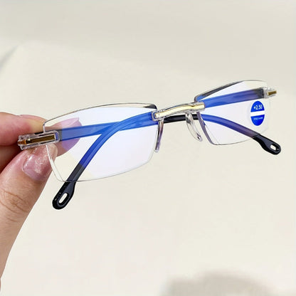 Lot de 16 paires de lunettes de lecture HD anti-fatigue oculaire pour hommes et femmes, graduations multiples, style professionnel, confortables et légères, idéal pour offrir.