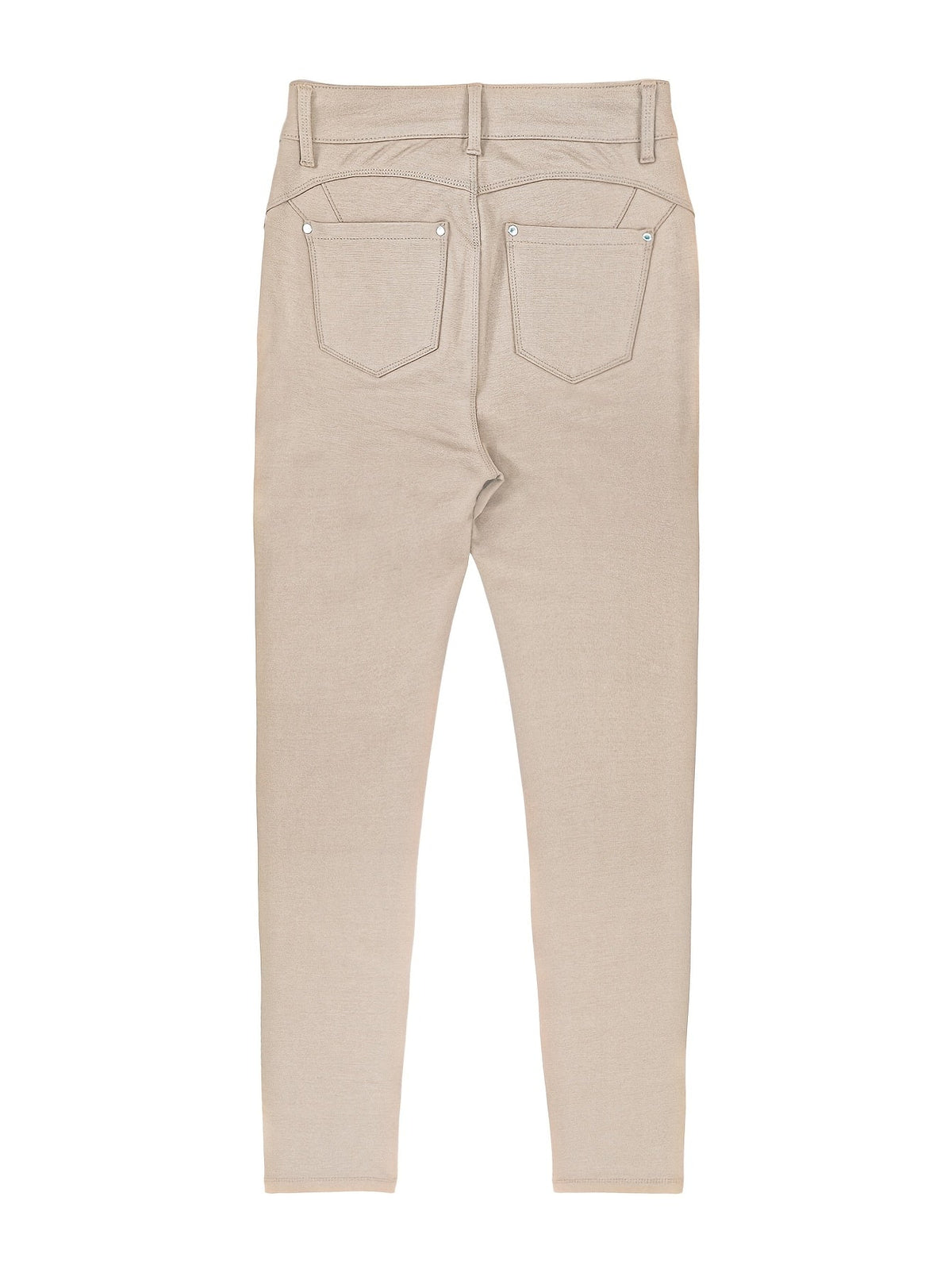 Jean skinny stretch taille haute pour femme, détail bouton en métal, style urbain, pantalon en jean coupe ajustée, 10 couleurs, S-XXL