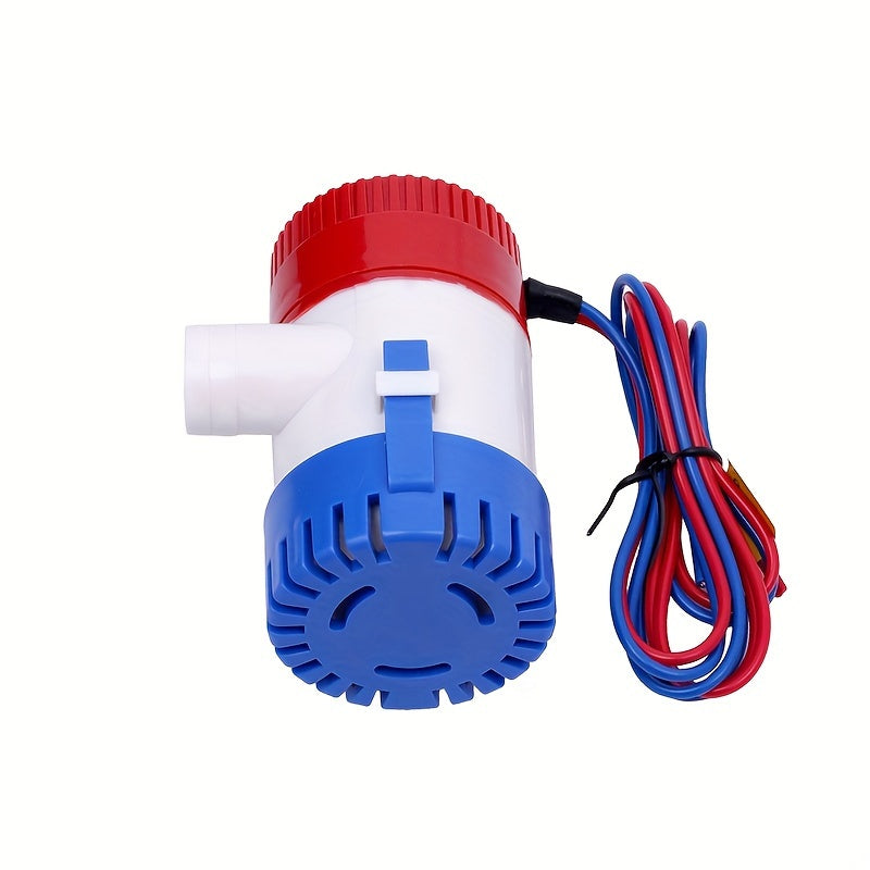 Pompe de cale électrique submersible 1100 GPH 12V, silencieuse, avec interrupteur à flotteur automatique, pour bateaux, yachts, véhicules récréatifs, piscines et évacuation d'eau marine