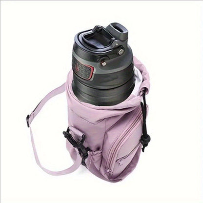 Sac à bandoulière croisé – Sac de jour monobretelle, sacoche pour téléphone légère et multifonction avec sangle réglable, tissu résistant, pour sports en plein air, randonnée, voyage, fitness, usage quotidien – Hommes et femmes