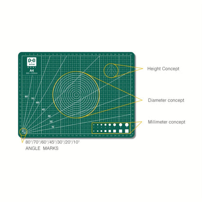 Kit de découpe de précision Exacto de 65 pièces avec tapis de découpe A4 – Ensemble de couteaux de précision avec lames et règles de découpe pour modélisme papier, loisirs créatifs, scrapbooking, art et carterie