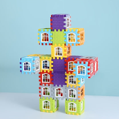 Blocs de construction pour enfants 126 pièces – Ensemble de jouets éducatifs STEM en plastique, blocs de construction créatifs pour garçons et filles, améliore l'intelligence et la créativité, cadeau d'apprentissage amusant pour les 3, 4, 5, 6 ans et plus