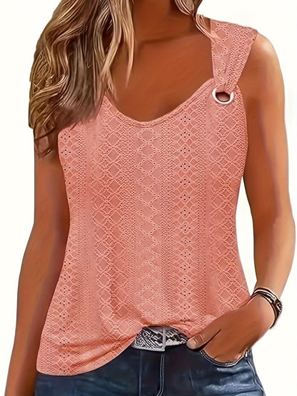 Débardeur sans manches à col en V pour femme – Haut d'été décontracté, ample et confortable, t-shirt léger tendance pour femme, 5 couleurs, tailles S-XL, tenue décontractée au quotidien