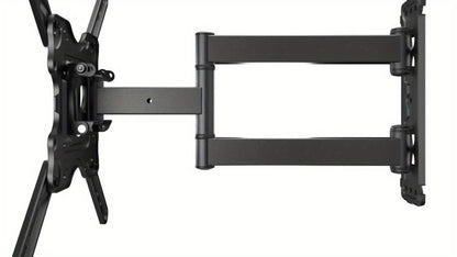 Support mural articulé pour téléviseur de 26 à 60 pouces jusqu'à 35 kg, pivotant, inclinable et extensible, support TV en acier inoxydable, VESA max 400x400 mm, compatible avec la plupart des téléviseurs à écran plat et incurvé