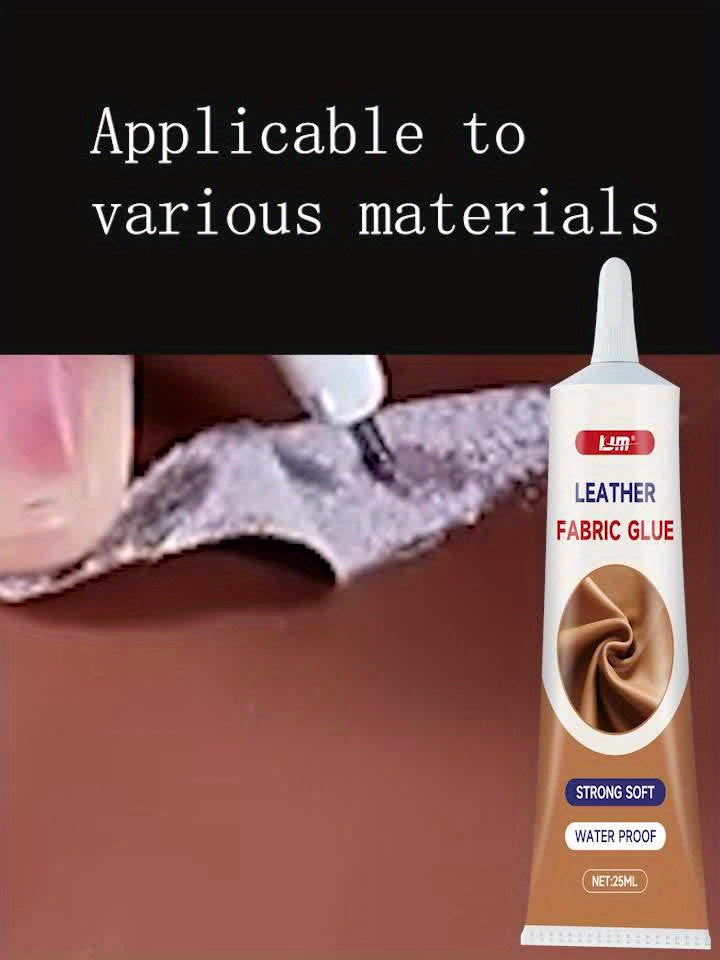 Colle de réparation de tissu ultra-résistante, invisible, lavable, sans couture, adhésif puissant pour siège de voiture, canapé, vêtements, chaussures, veste - Colle à tissu multi-usages instantanée de qualité professionnelle