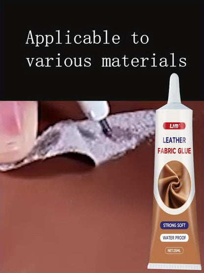 Colle de réparation de tissu ultra-résistante, invisible, lavable, sans couture, adhésif puissant pour siège de voiture, canapé, vêtements, chaussures, veste - Colle à tissu multi-usages instantanée de qualité professionnelle
