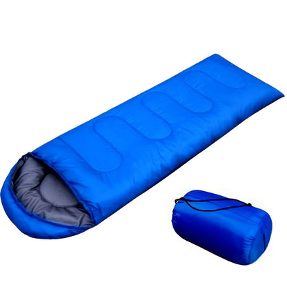 Sac de couchage 4 saisons léger pour temps froid -17 à -7°C – Forme enveloppe avec capuche réglable pour le camping, la randonnée, le trekking, l'alpinisme et les voyages en hiver