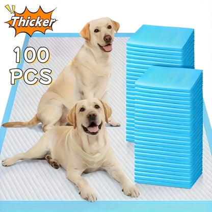 Alèses de dressage pour chiots extra larges – Alèses pour animaux super absorbantes, anti-fuites et anti-odeurs pour l'apprentissage de la propreté et la gestion des accidents, XXL 86x71 cm & XL 61x61 cm, lot de 50 à 200 unités