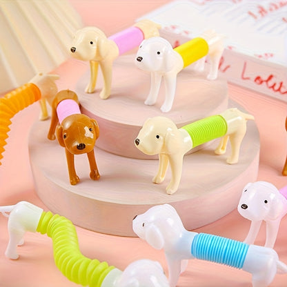 Lot de 22 chiots jouets extensibles en vrac, formes et couleurs assorties, jouets sensoriels anti-stress pour enfants, prix de classe, cadeaux de sacs surprises, décorations de table – Style aléatoire