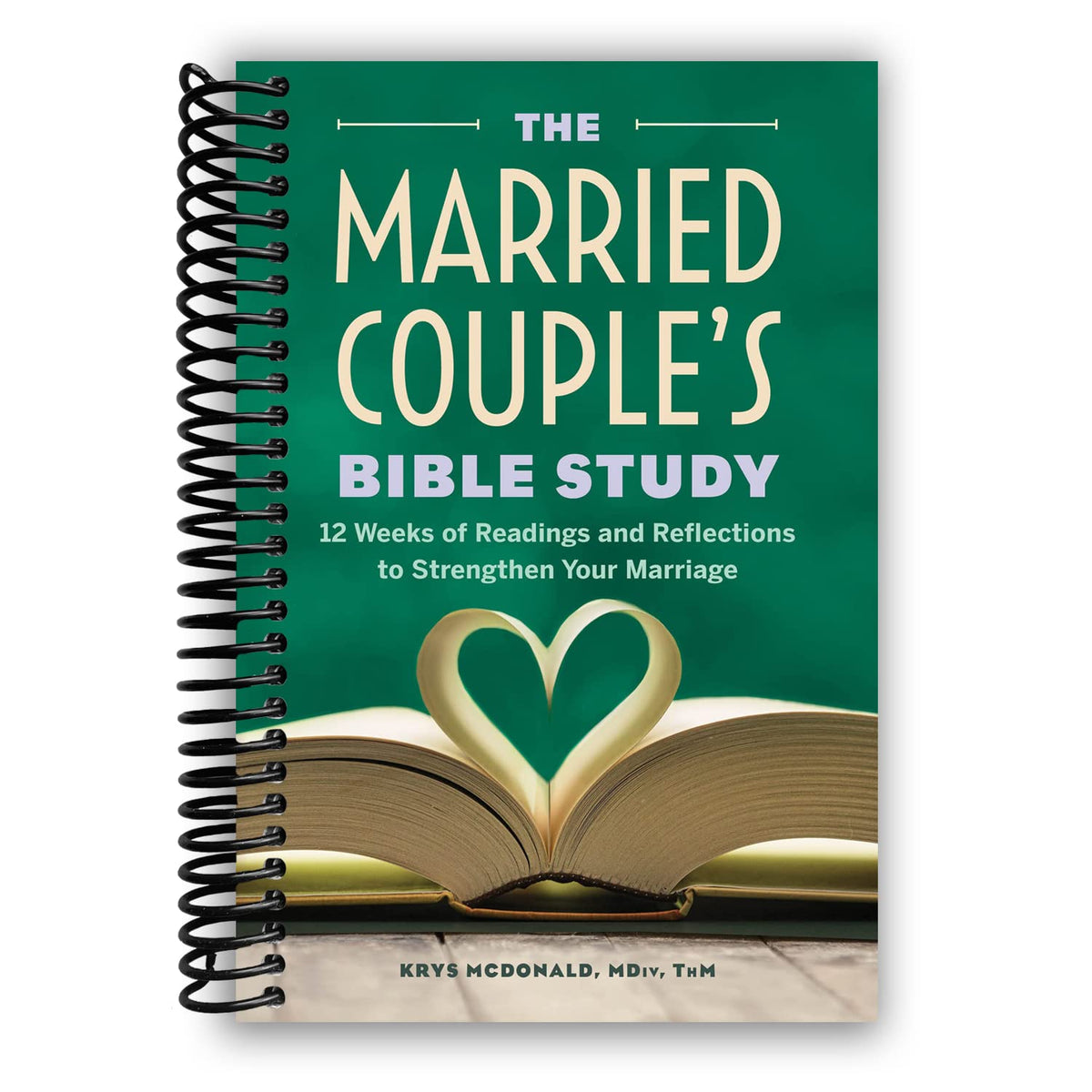 Étude biblique pour couples mariés à reliure spirale – 12 semaines de lectures bibliques, réflexions et prières pour renforcer votre mariage | Dévotionnel pour couples chrétiens, 158 pages