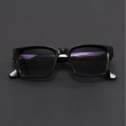 Lunettes carrées rétro pour hommes – Monture légère et durable en TR90, style classique d'inspiration japonaise, lunettes polyvalentes pour le quotidien et les occasions formelles, plusieurs coloris disponibles