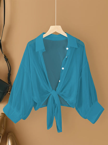 Cardigan léger en mousseline pour femme, gilet kimono décontracté ouvert sur le devant, haut d'été, tailles S M L XL XXL