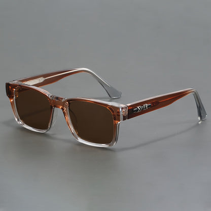 Lunettes carrées rétro pour hommes – Monture légère et durable en TR90, style classique d'inspiration japonaise, lunettes polyvalentes pour le quotidien et les occasions formelles, plusieurs coloris disponibles