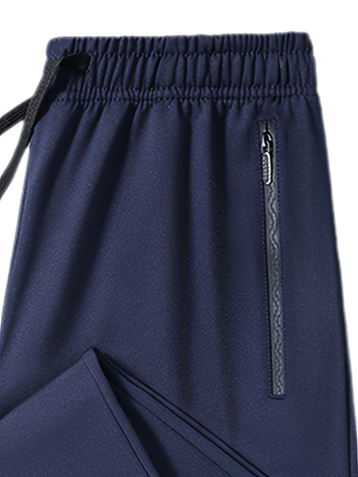 Pantalon de jogging pour homme avec cordon de serrage et poches, coupe classique resserré aux chevilles, en 95 % polyester pour le running, l'entraînement, le quotidien, le printemps et l'automne – Pantalon de sport confortable pour homme