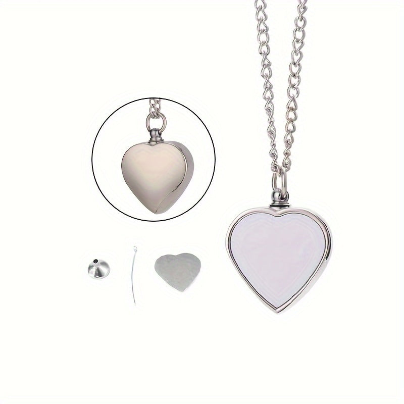 Collier photo personnalisé, pendentif commémoratif – Bijou souvenir en métal avec chaîne, cadeau d'anniversaire ou de deuil d'animal pour homme et femme, collier commémoratif unisexe argenté