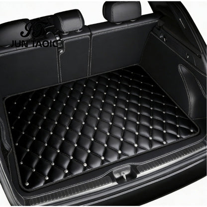 Tapis de coffre pour voiture – Revêtement de chargement antidérapant et imperméable avec motifs uniques, protection intérieure de véhicule durable contre la saleté, les déversements et les rayures, ajustement universel