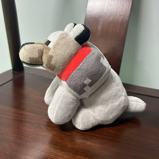 Peluche loup – Adorable doudou loup gris tout doux pour garçons et filles, mini peluche loup format poche, cadeau d’anniversaire ou de Noël pour les amoureux des loups et les tout-petits