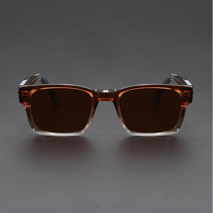Lunettes carrées rétro pour hommes – Monture légère et durable en TR90, style classique d'inspiration japonaise, lunettes polyvalentes pour le quotidien et les occasions formelles, plusieurs coloris disponibles
