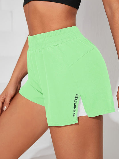 Short de yoga pour femme avec poche – Short de sport décontracté, extensible et opaque pour l'entraînement, la gym, la course à pied, printemps, été, automne