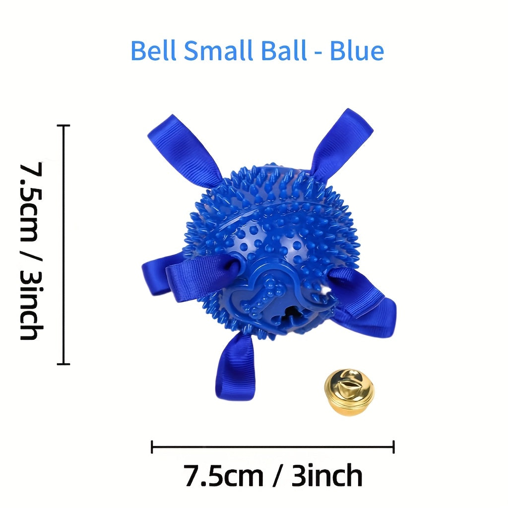 Balle de jeu résistante à la mastication pour chiens – Jouet durable pour le rapport et le dressage, idéal pour Golden Retriever, Bouledogue, Shiba Inu, Corgi et Berger Australien, pour le jeu en autonomie et l'obéissance.
