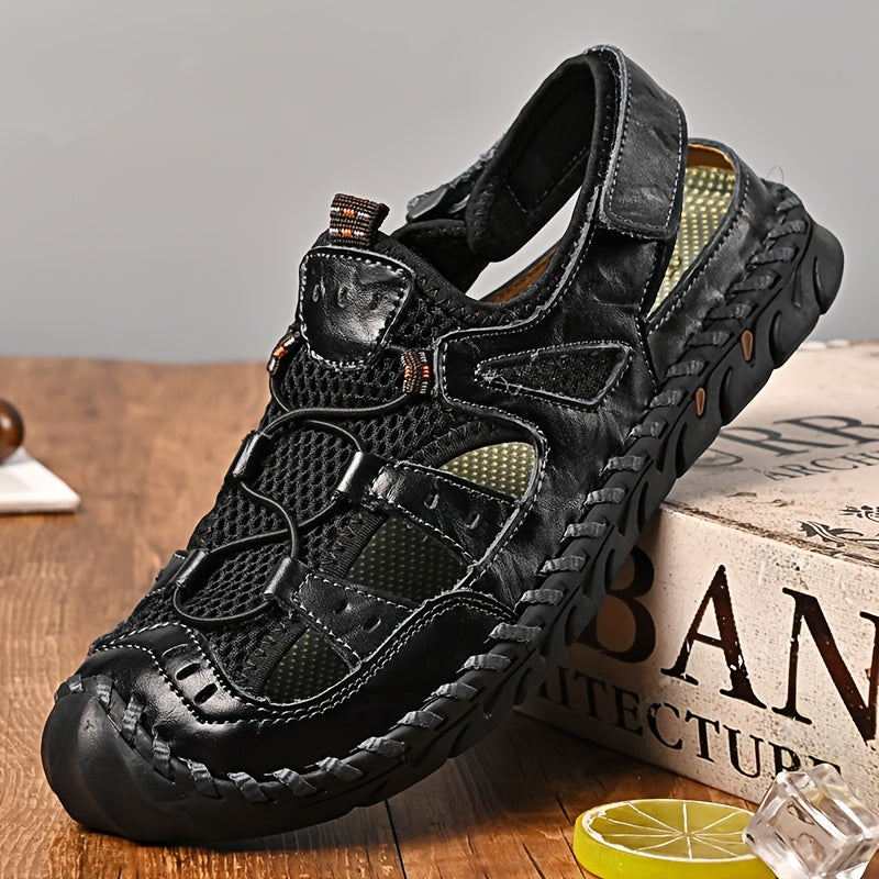 Sandales d'eau fermées pour hommes - Sandales de sport antidérapantes à séchage rapide pour la plage, la marche et les activités de plein air, semelle souple et respirante, disponibles en 4 coloris, tailles US 5 à 12,5