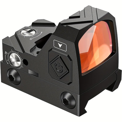 Viseur point rouge 2 MOA avec fonction Shake Awake – Allumage/extinction automatique par détection de mouvement, acquisition rapide de cible, lunette étanche pour la chasse, le tir tactique et sportif – Cadeau idéal pour les tireurs